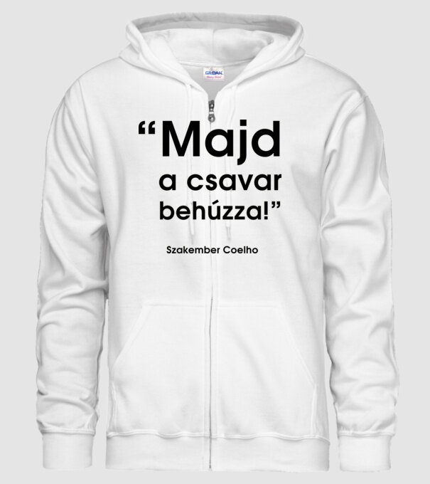  minta fehér pólón