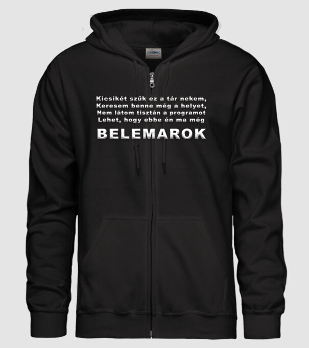  minta fekete pólón