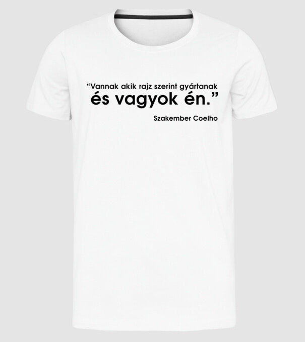  minta fehér pólón