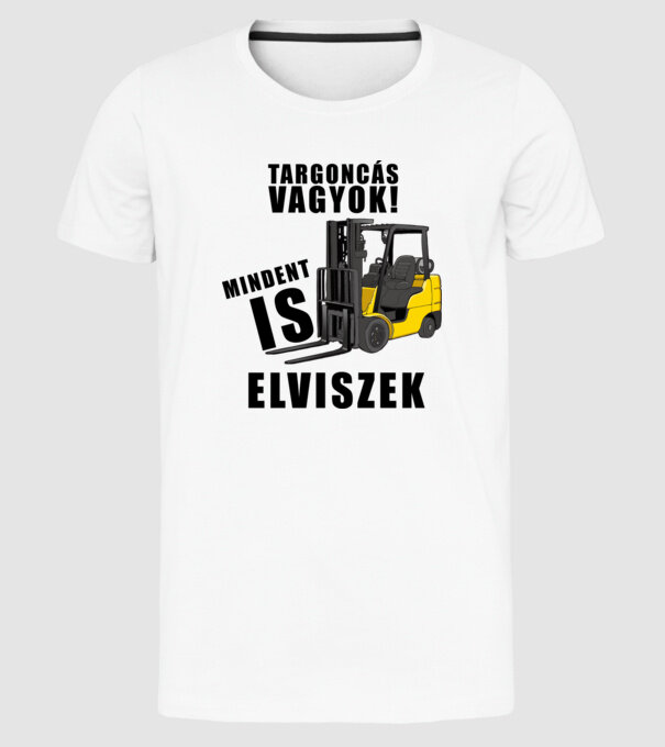  minta fehér pólón