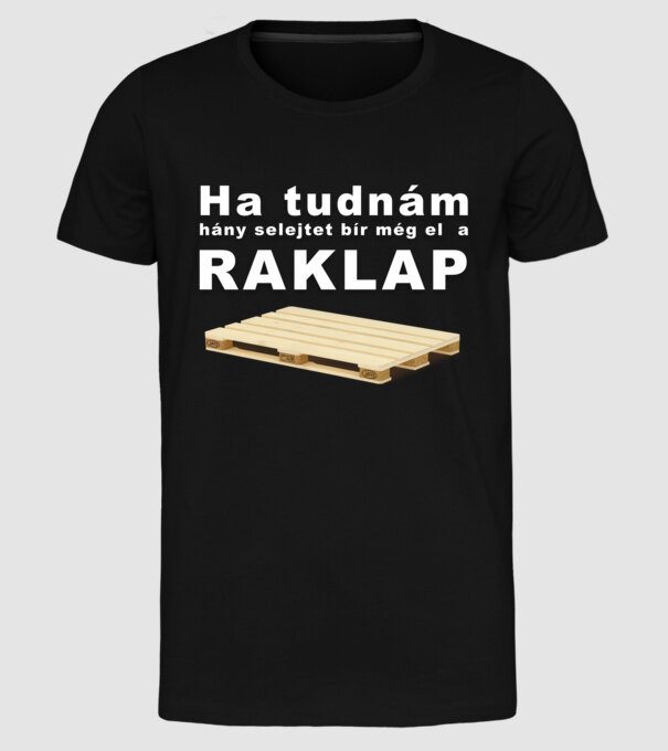  minta fekete pólón