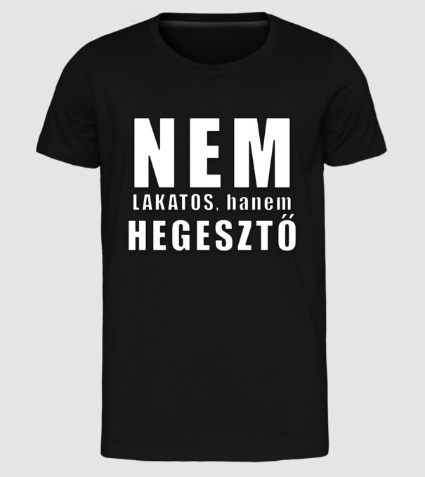 minta fekete pólón