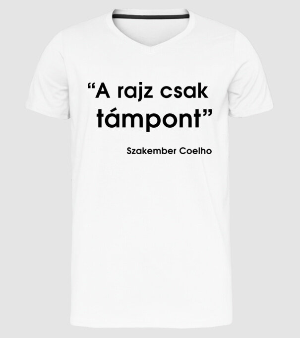  minta fehér pólón