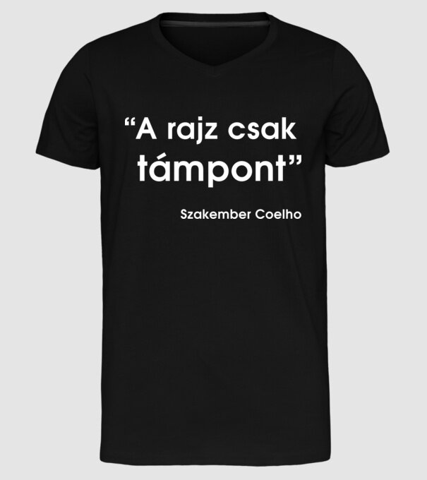  minta fekete pólón