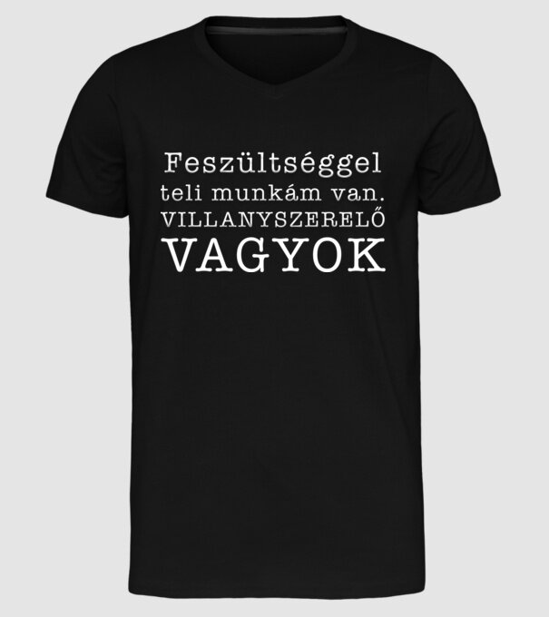  minta fekete pólón