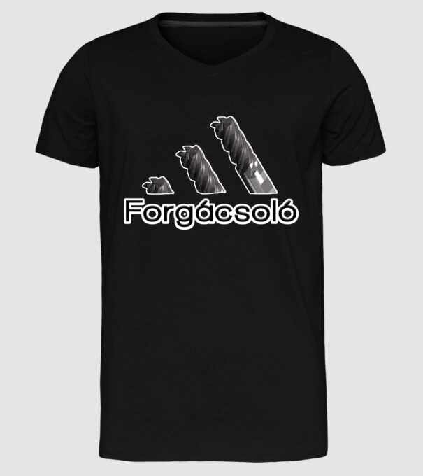  minta fekete pólón