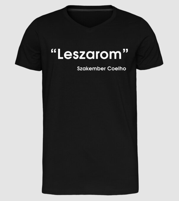  minta fekete pólón