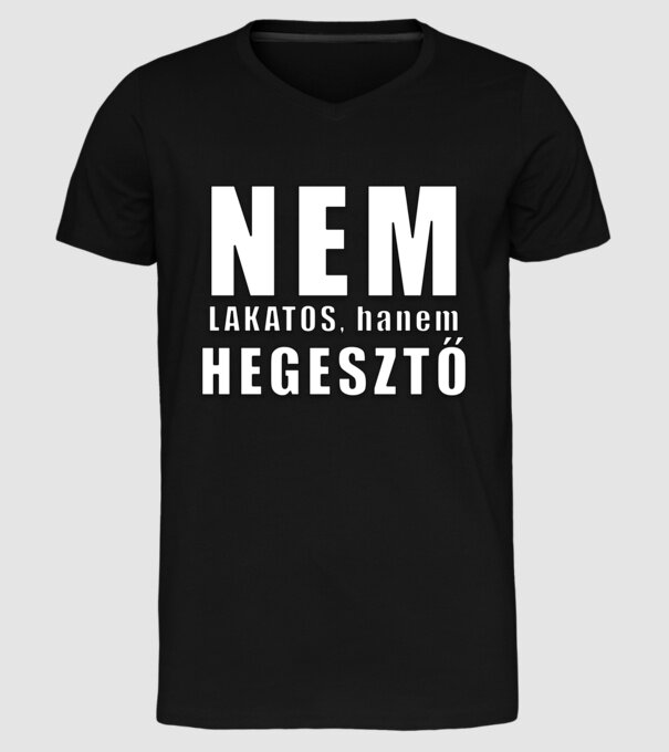  minta fekete pólón