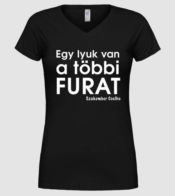  minta fekete pólón