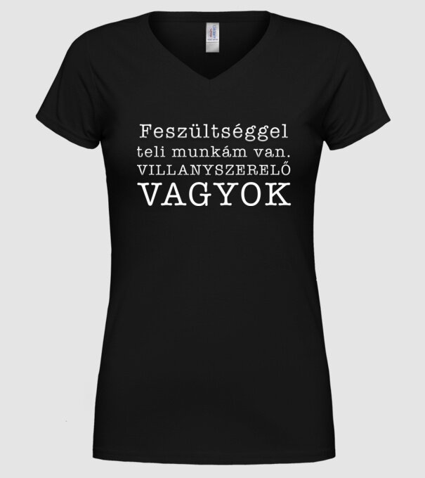  minta fekete pólón
