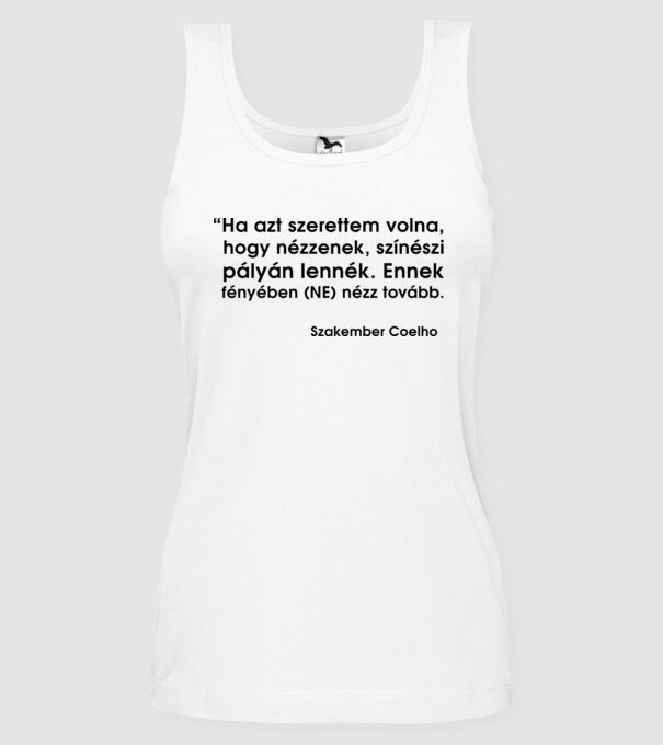  minta fehér pólón