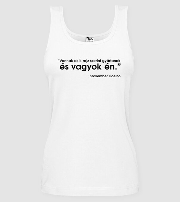  minta fehér pólón