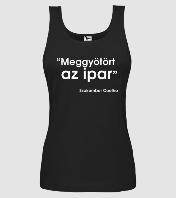  minta fekete pólón