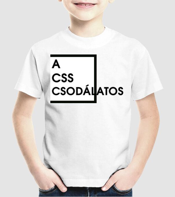  minta fehér pólón