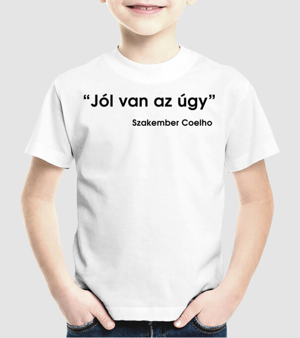  minta fehér pólón