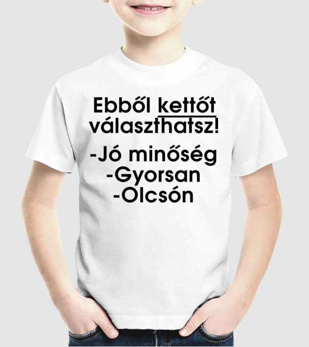  minta fehér pólón