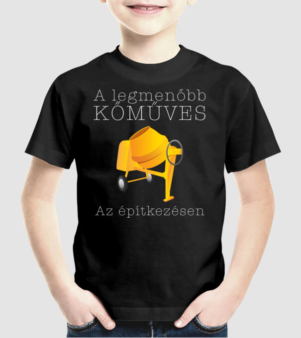 minta fekete pólón