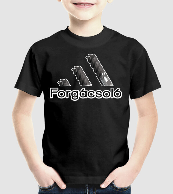  minta fekete pólón