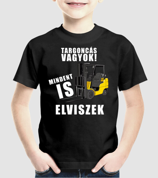  minta fekete pólón