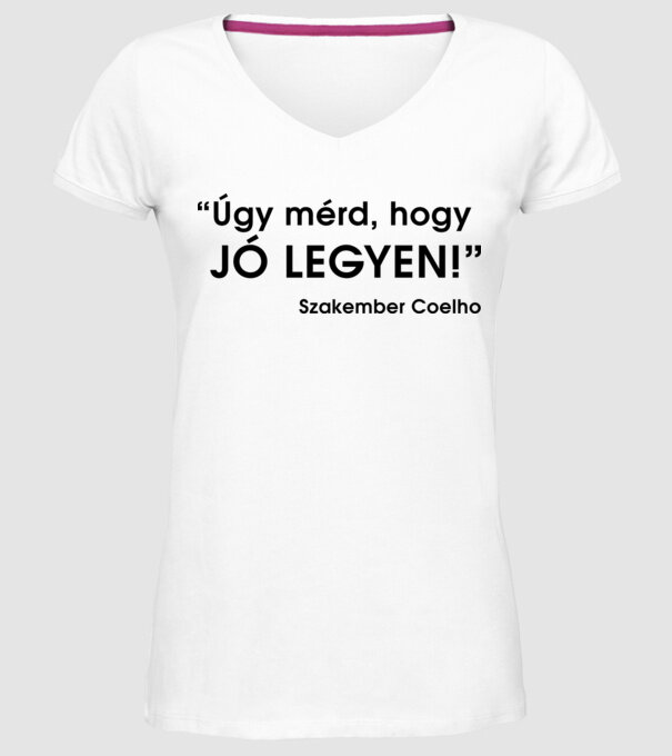  minta fehér pólón