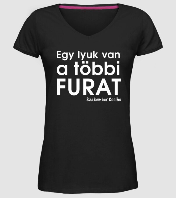  minta fekete pólón