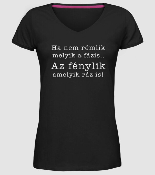  minta fekete pólón