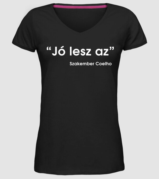  minta fekete pólón