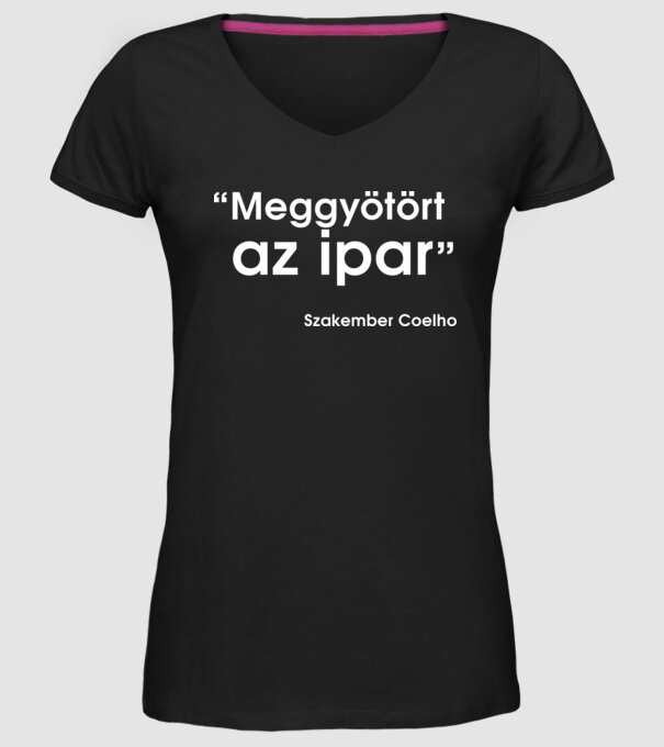  minta fekete pólón