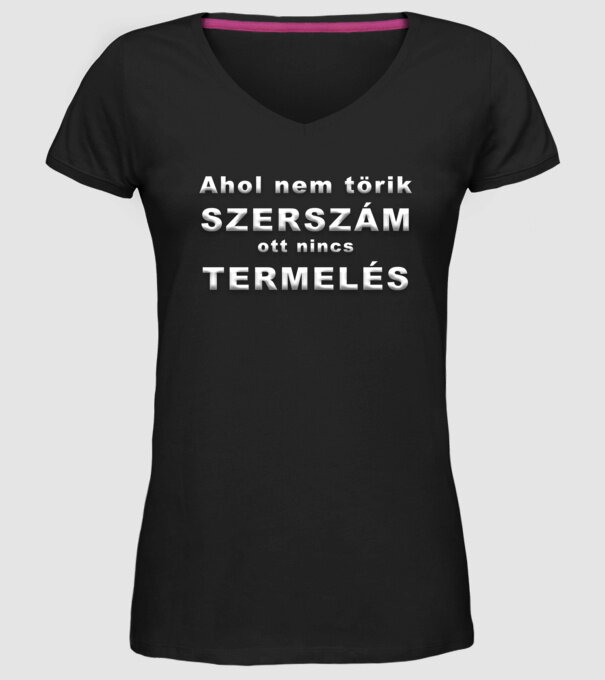  minta fekete pólón