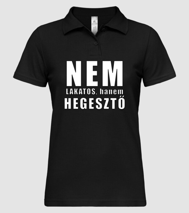  minta fekete pólón