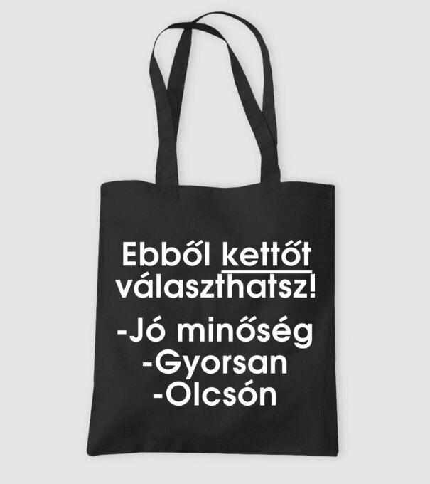 minta fekete pólón