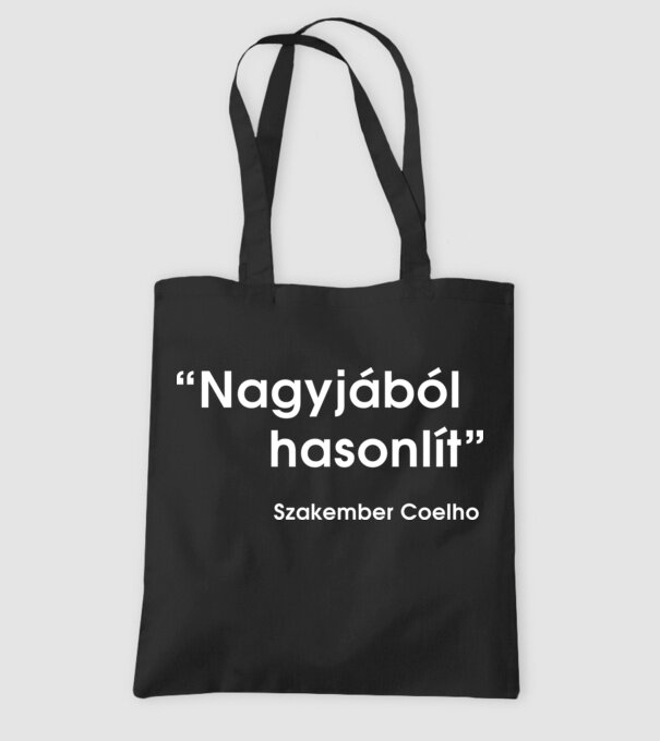  minta fekete pólón