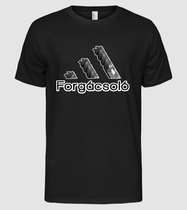  minta fekete pólón