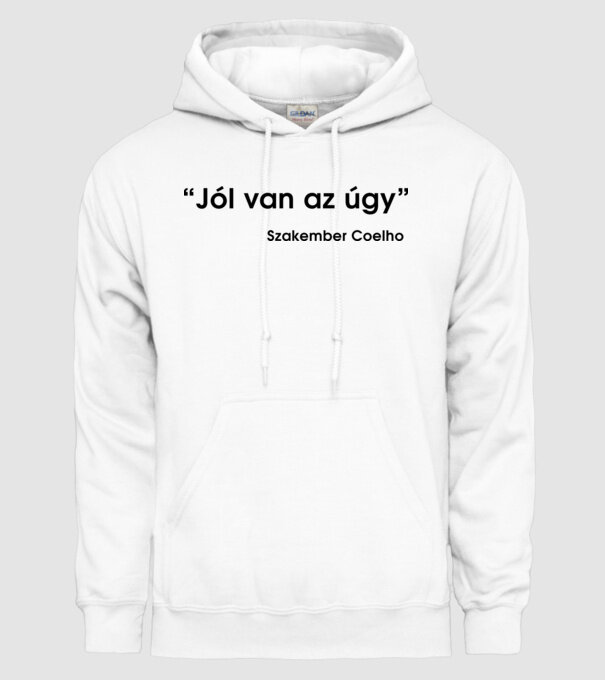  minta fehér pólón