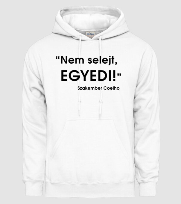  minta fehér pólón