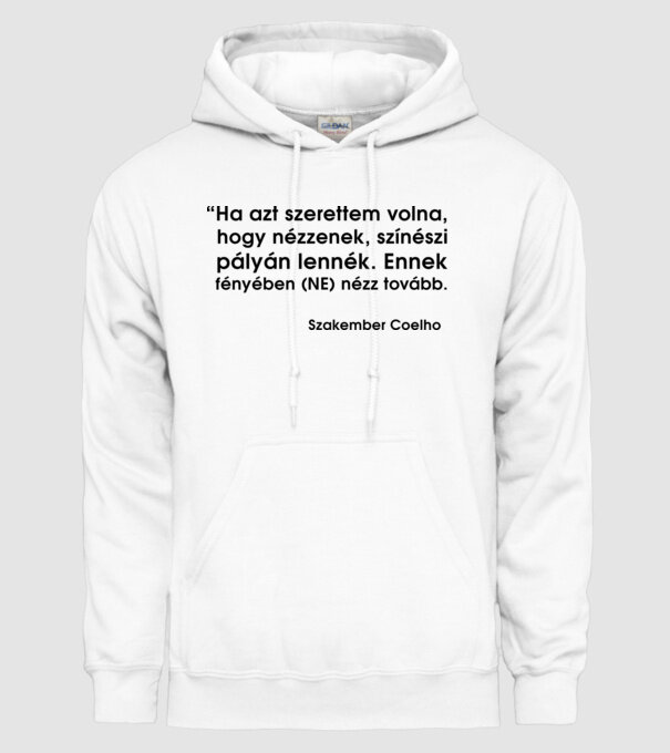  minta fehér pólón