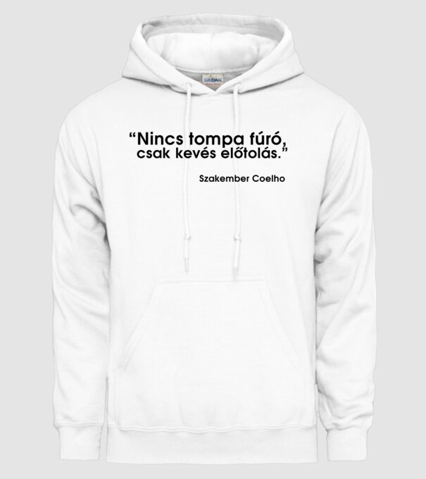  minta fehér pólón