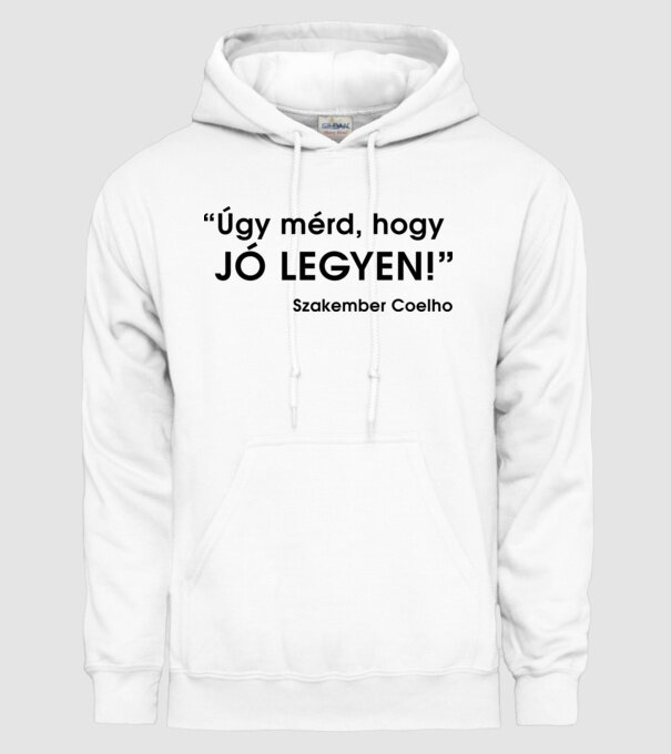  minta fehér pólón