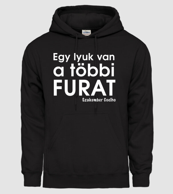  minta fekete pólón