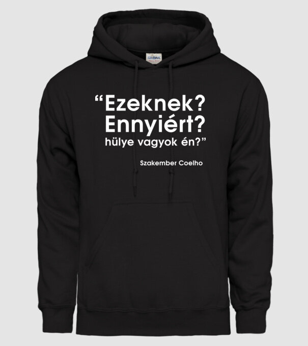 minta fekete pólón