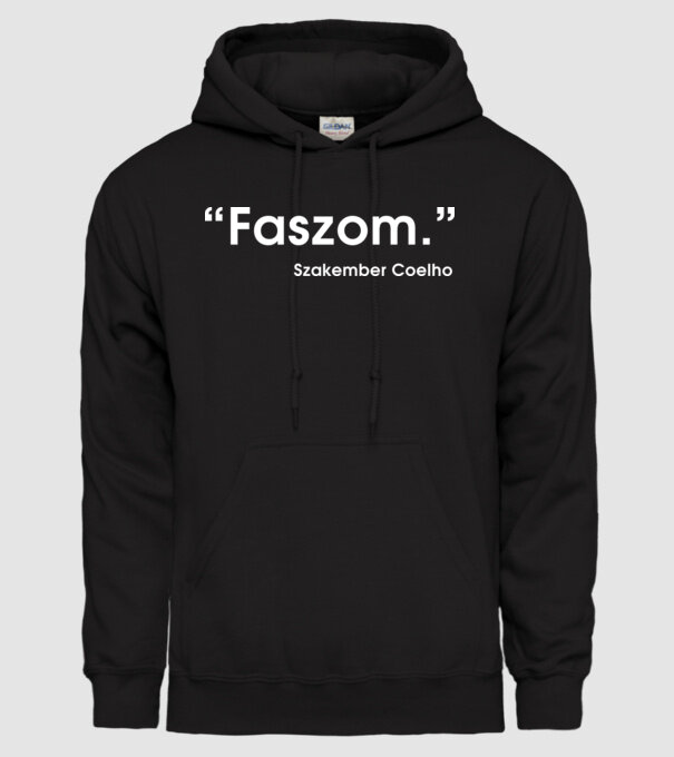  minta fekete pólón