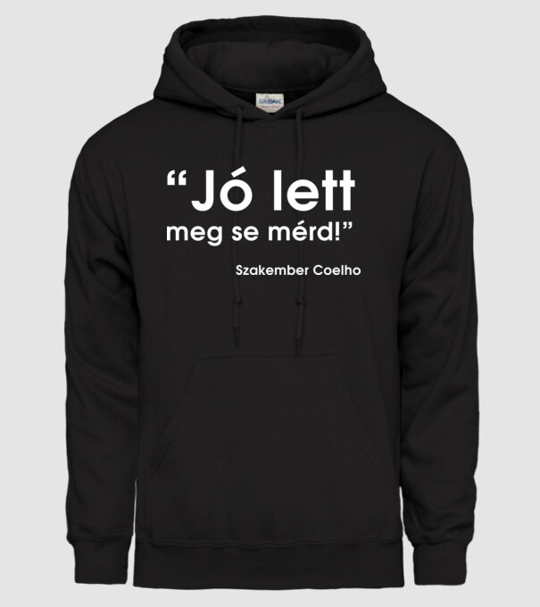  minta fekete pólón