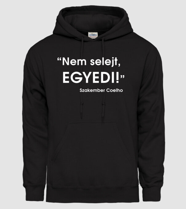  minta fekete pólón