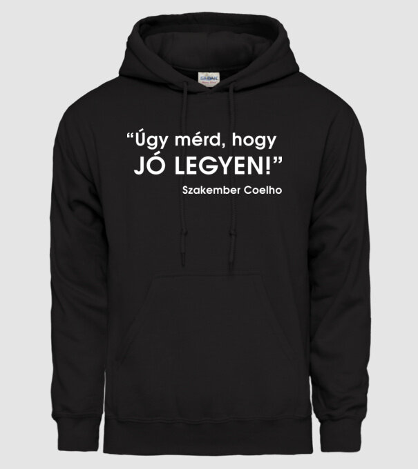  minta fekete pólón