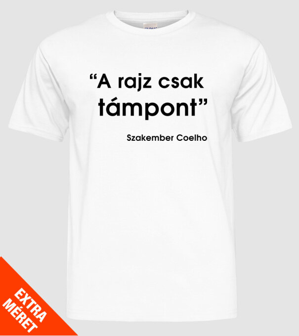  minta fehér pólón