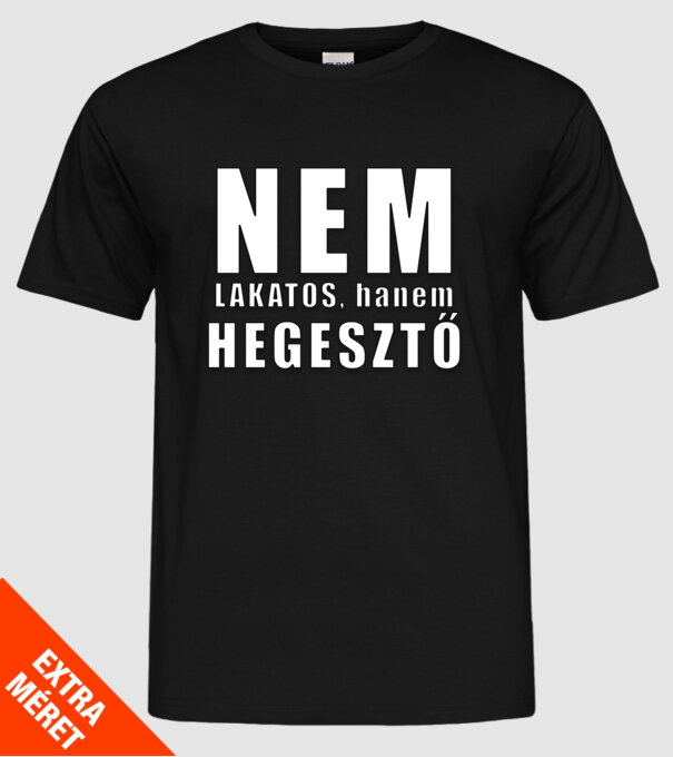  minta fekete pólón