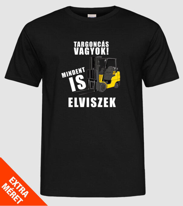  minta fekete pólón
