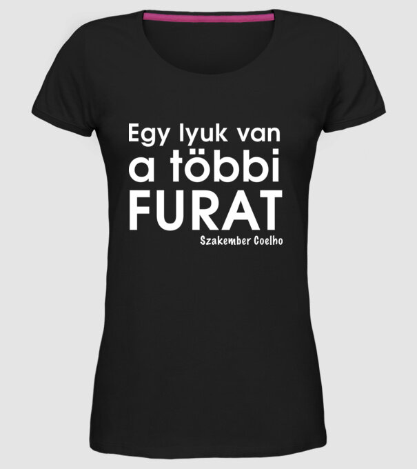  minta fekete pólón