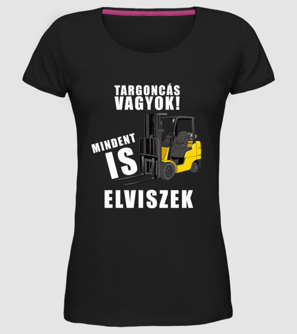  minta fekete pólón
