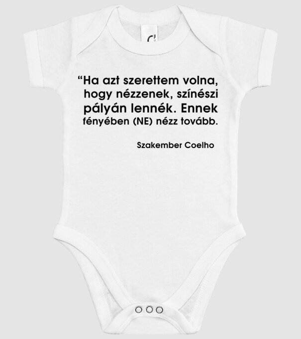  minta fehér pólón